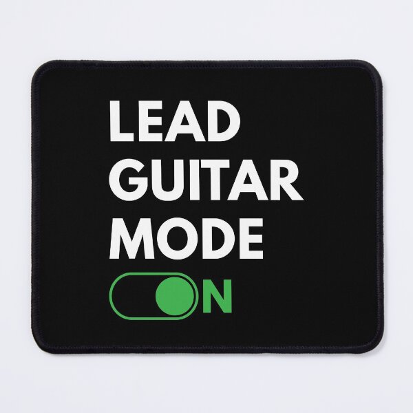 Item preview, Lead Guitar Mode On Dark Theme designed and sold by nightsworthy.
