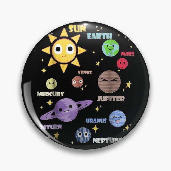 Item preview, Cute Solar System Astronomy designed and sold by fefego818x.