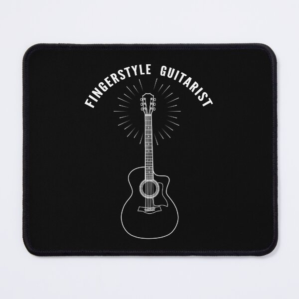 Item preview, Fingerstyle Guitarist Acoustic Guitar Outline designed and sold by nightsworthy.