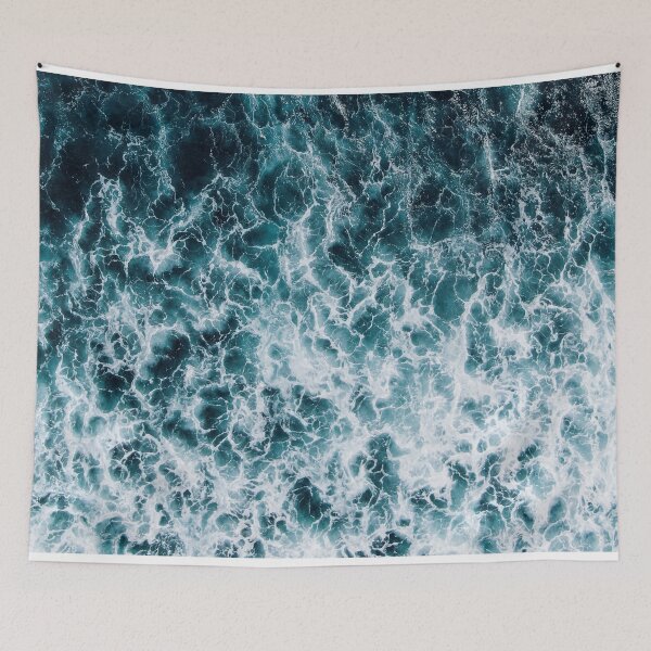 Item preview, Dark Ocean waves designed and sold by ProArtzilla.