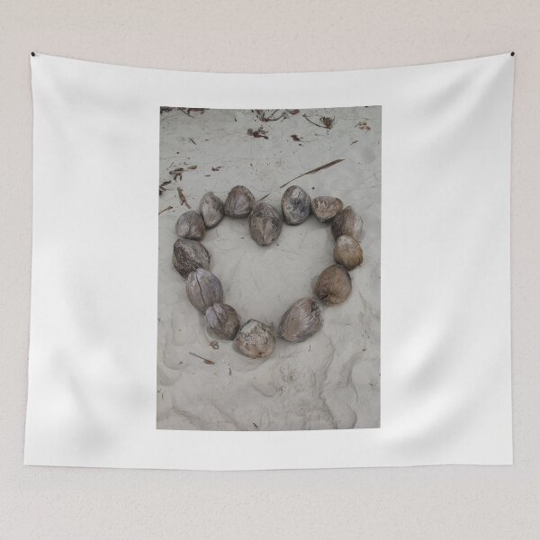 Item preview, Heart made from coconuts designed and sold by Kirsten Covington.