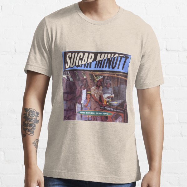 Sugar Minott Time Longer Than Rope Essential T-Shirt