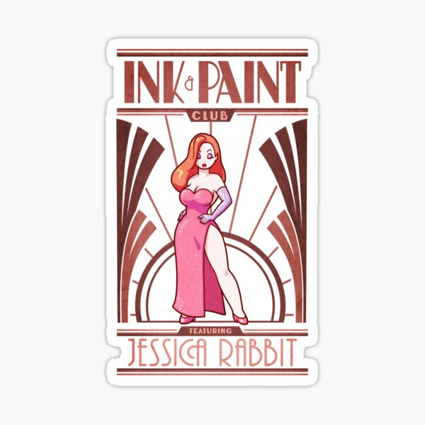 Jessica Rabbit Sticker by norahsbe