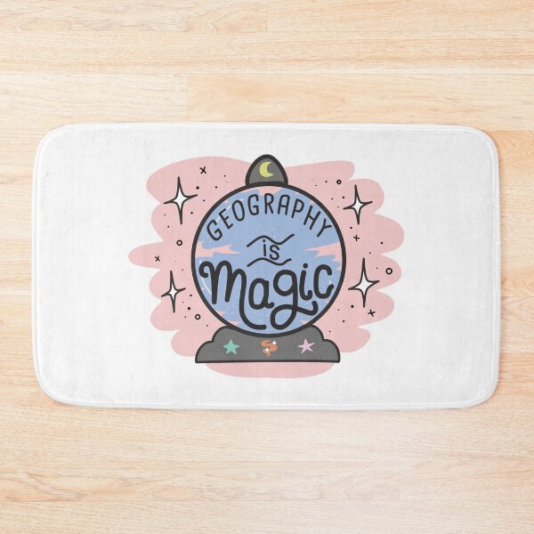 Item preview, Geography Is Magic ✨ designed and sold by orlumbuspirate.