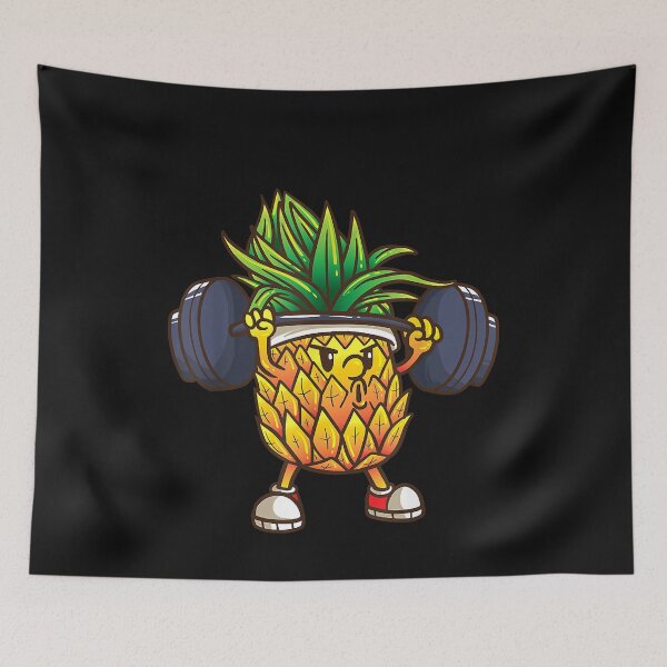 Item preview, Funny Pineapple Powerlifting Weightlifting Gym Workout Girls designed and sold by ZacharyMarcus.