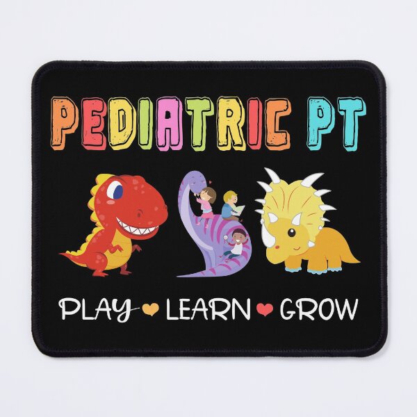 Item preview, Rainbow Pediatric PT Shirt, Kids Dinosaur Physical Therapist designed and sold by armstrongartist.