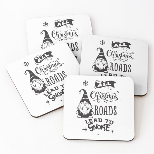 Item preview, All Christmas Roads Lead to Gnome designed and sold by Trinket-Trickster.