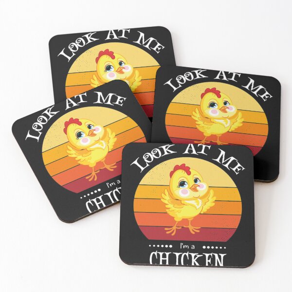 Item preview, Funny Halloween Animal Look At Me Im a Chicken designed and sold by Pockets669.