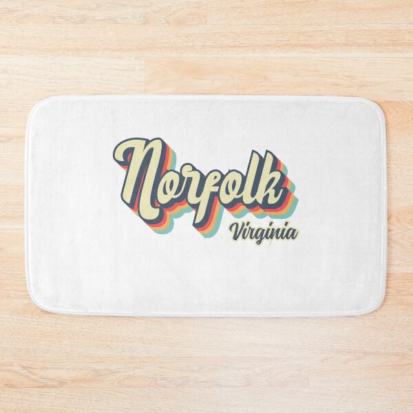 Item preview, Norfolk City Virginia Retro Vintage 70s rainbow designed and sold by Teelogic.