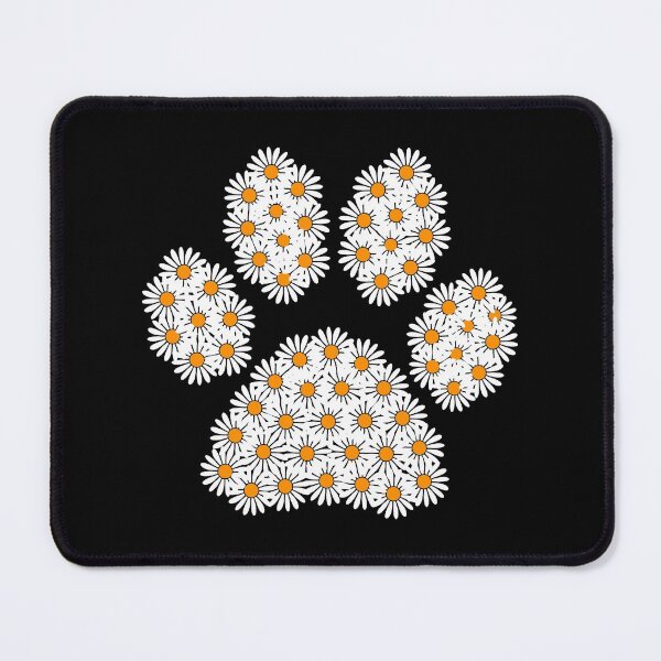 Item preview, Floral Paw Print Daisy designed and sold by KA DESIGNS.