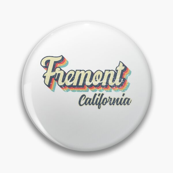 Item preview, Fremont city California Retro Vintage 70s rainbow designed and sold by Teelogic.