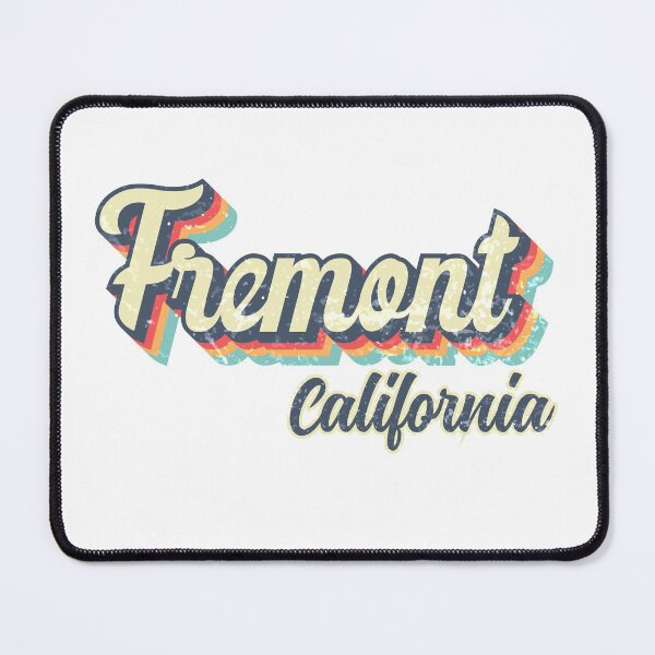 Item preview, Fremont city California Retro Vintage 70s rainbow designed and sold by Teelogic.