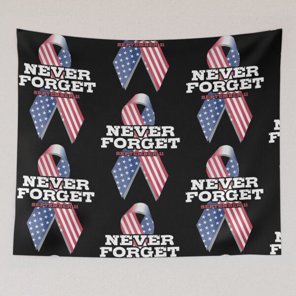 Item preview, American Flag Never Forget Patriot Day designed and sold by Lequangtrung.