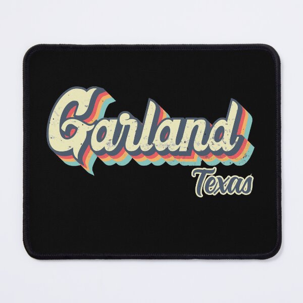 Item preview, Garland city Texas Retro Vintage 70s rainbow designed and sold by Teelogic.