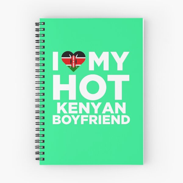 Item preview, I Love My Hot Kenyan Boyfriend designed and sold by AlwaysAwesome.