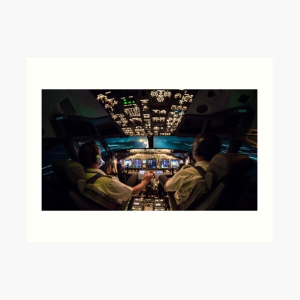 Night Landing Zanzibar Art Print