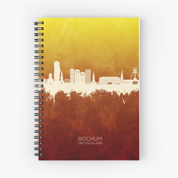 Item preview, Bochum Germany Skyline designed and sold by ArtPrints.