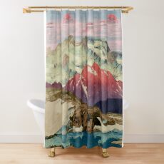 Winter in Keiisino Shower Curtain