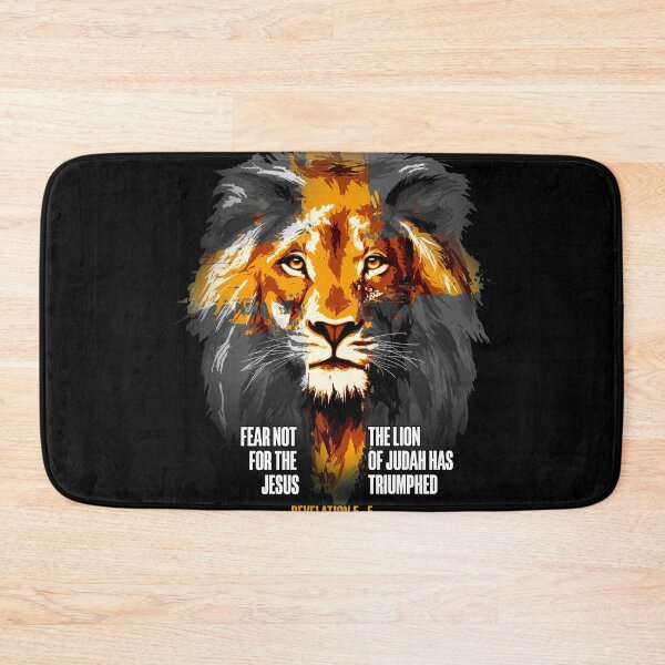 Item preview, Lion Cross Jesus Christian Lord God Believer designed and sold by FucaGirl.