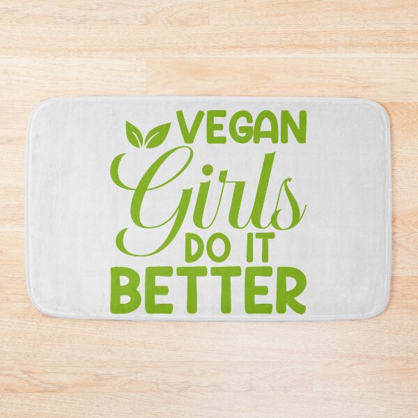 Item preview, Vegan girls do it better  designed and sold by Genjitsu-Art.