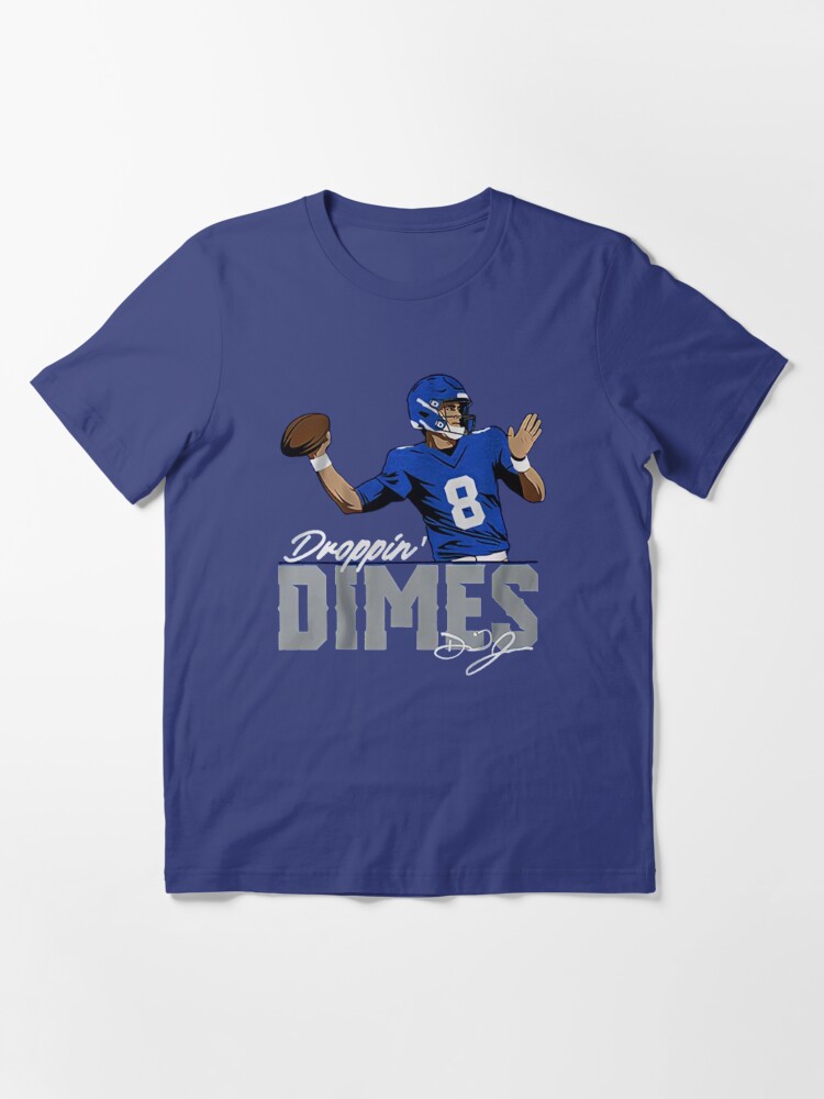 : Daniel Jones #8 New York Football Shirt Jersey 100% Cotton :  Clothing, Shoes & Jewelry