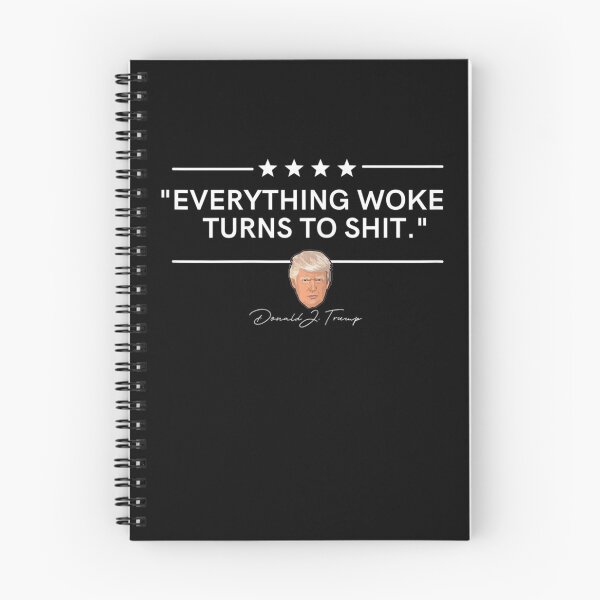 Item preview, Funny Trump "Everything Woke Turns to Shit" Political Gift  designed and sold by AlvaShop.
