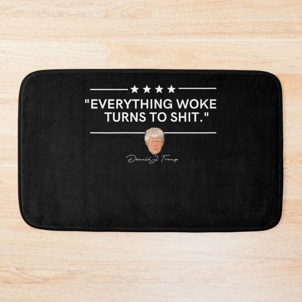 Item preview, Funny Trump "Everything Woke Turns to Shit" Political Gift  designed and sold by AlvaShop.