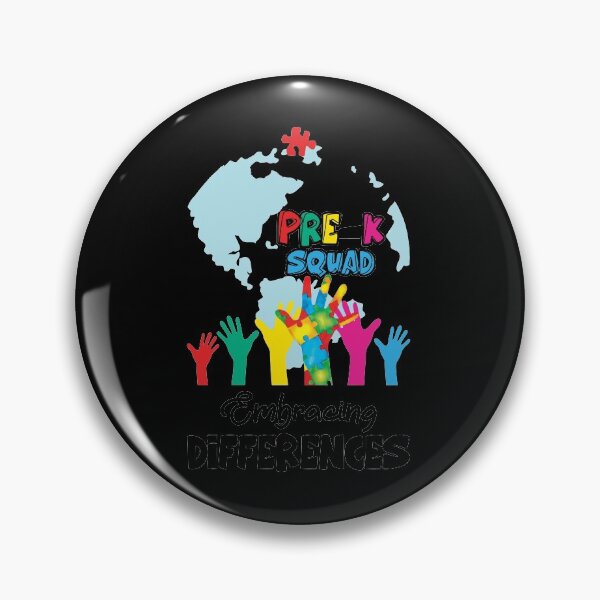 Item preview, Pre K Squad Embracing Differences Autism SPED Teacher designed and sold by FucaGirl.