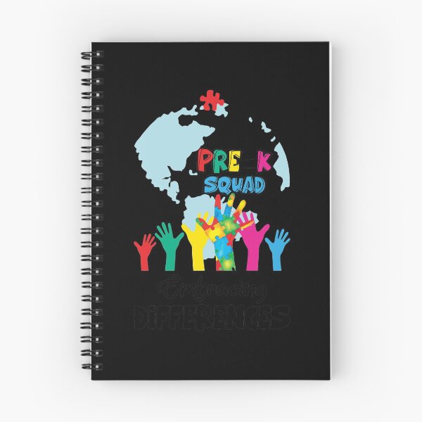 Item preview, Pre K Squad Embracing Differences Autism SPED Teacher designed and sold by FucaGirl.
