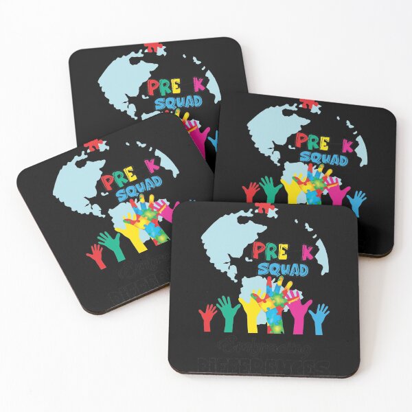 Item preview, Pre K Squad Embracing Differences Autism SPED Teacher designed and sold by FucaGirl.