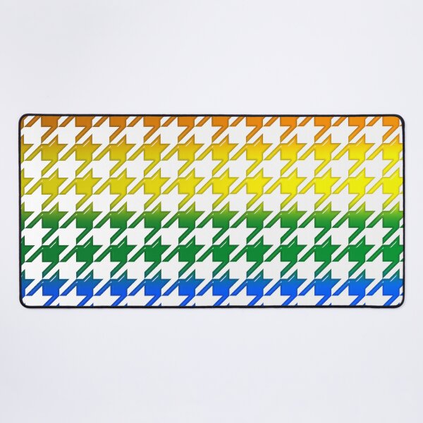 Item preview, Houndstooth Large Rainbow Bevel designed and sold by MarkUK97.