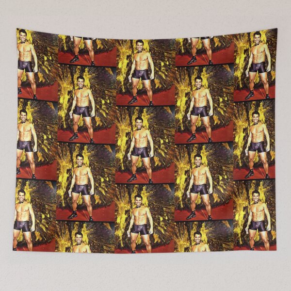 Item preview, handsome latin in black shorts  designed and sold by MaisTram.
