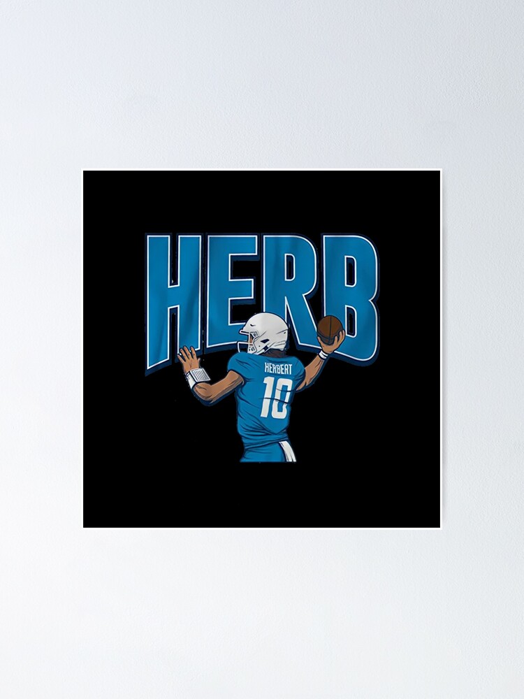 Justin Herbert Chargers Campaign Poster for Sale by alolaraichu