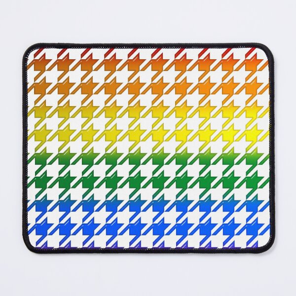 Item preview, Houndstooth Large Rainbow Bevel designed and sold by MarkUK97.