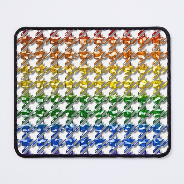 Item preview, Houndstooth Rainbow Metallic designed and sold by MarkUK97.