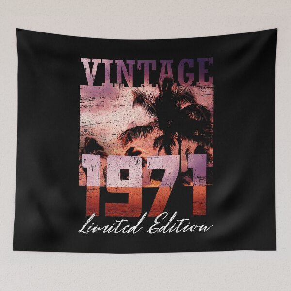 Item preview, Vintage 1971 limited edition 50th Birthday designed and sold by FucaGirl.