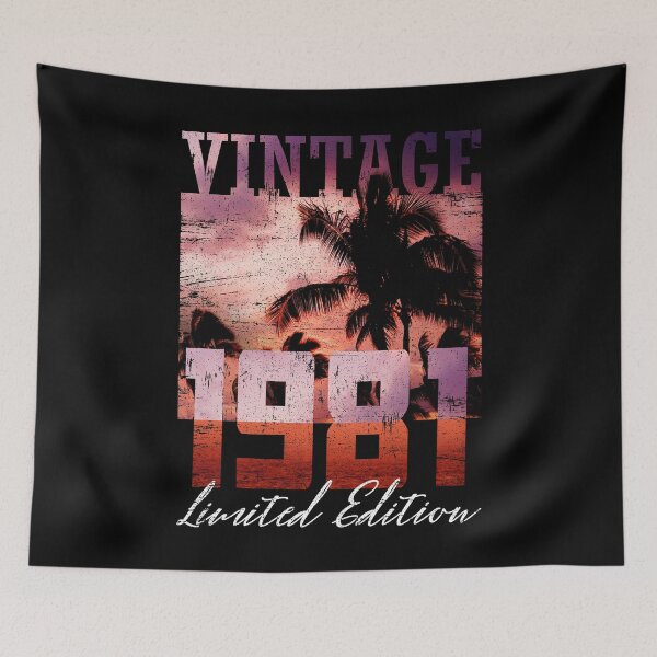 Item preview, Vintage 1981 limited edition 40th Birthday designed and sold by FucaGirl.