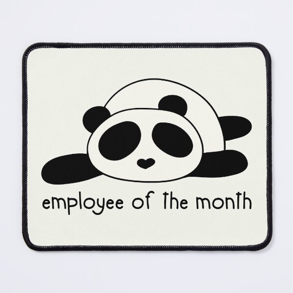 Item preview, Humorous Panda Employee of the Month designed and sold by GrimButterfly.