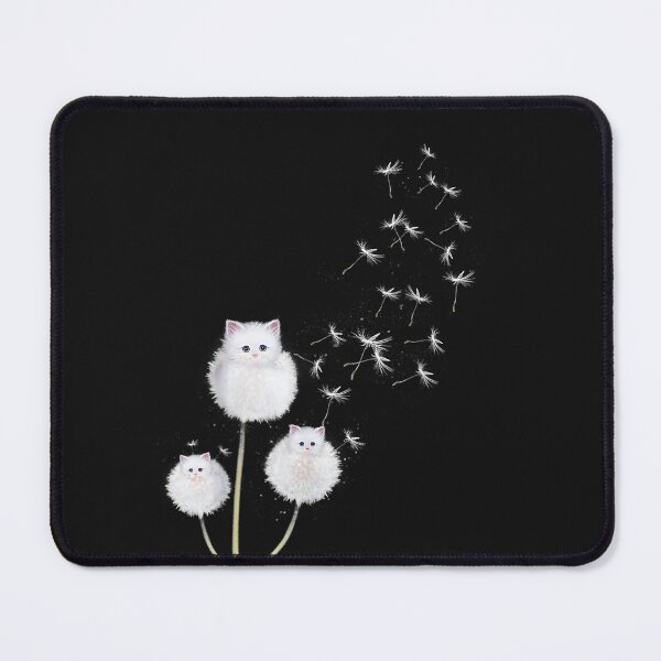 Item preview, Cat Dandelion Flower T shirt Cat Lover Gifts designed and sold by ZacharyMarcus.
