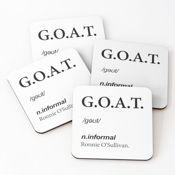 Item preview, Ronnie O'Sullivan The GOAT (Definición de meme) designed and sold by Snooker4life.