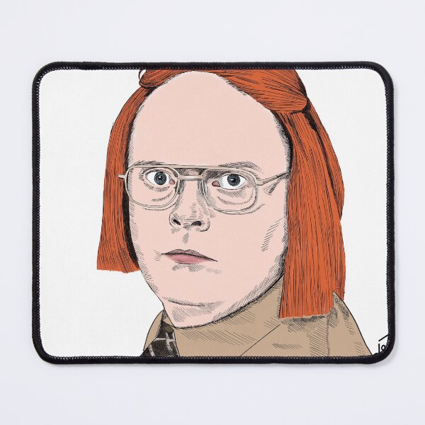 Item preview, Dwight schrute as Meredith. designed and sold by Lucy Chambers.
