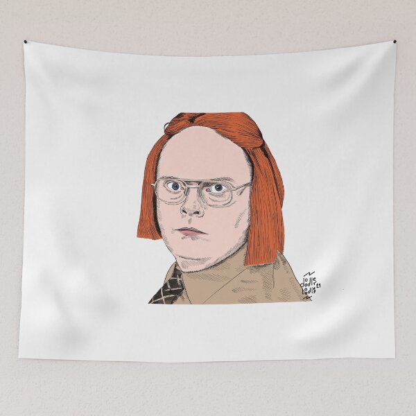 Item preview, Dwight schrute as Meredith. designed and sold by Lucy  Chambers.