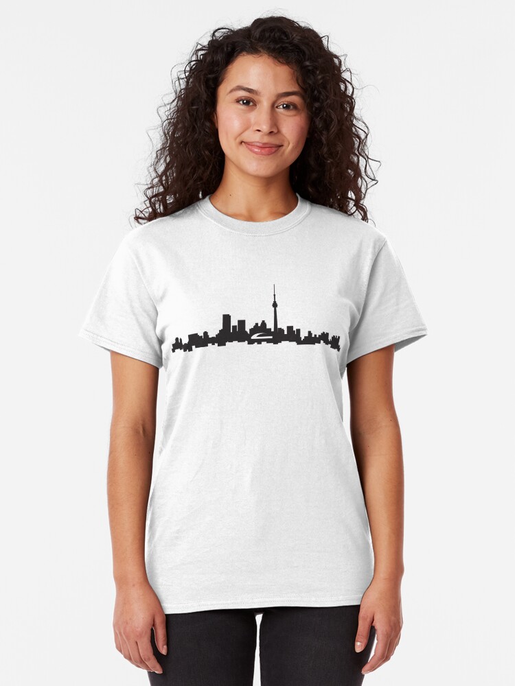 Alternate view of downtown Toronto skyline Classic T-Shirt