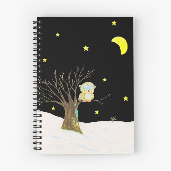 Item preview, Ollie the Sleepy Owl - Winter Night designed and sold by MATAL.
