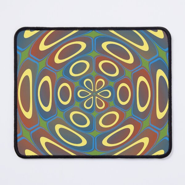 Item preview, Yellow radial circles designed and sold by Gaspar Avila.