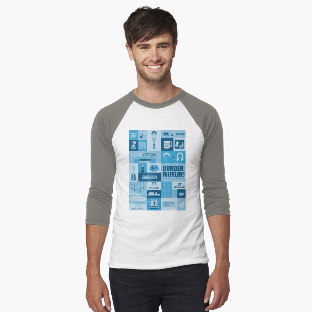 Item preview, Baseball ¾ Sleeve T-Shirt designed and sold by ceobrien.