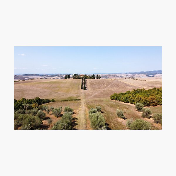 Gladiator house in Tuscany Photographic Print