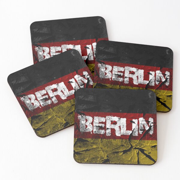 Item preview, Berlin grunge with Flag designed and sold by TeesMi.