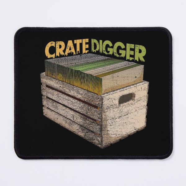 Item preview, Crate Digger — Vinyl Records Collector designed and sold by MintaApparel.