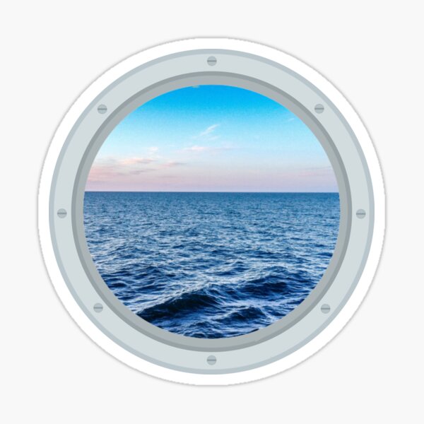 Item preview, Ship Porthole View designed and sold by 13thstreet.